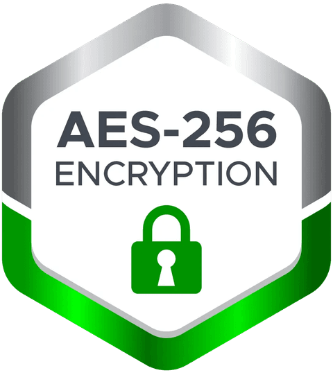 AES-256 encryption