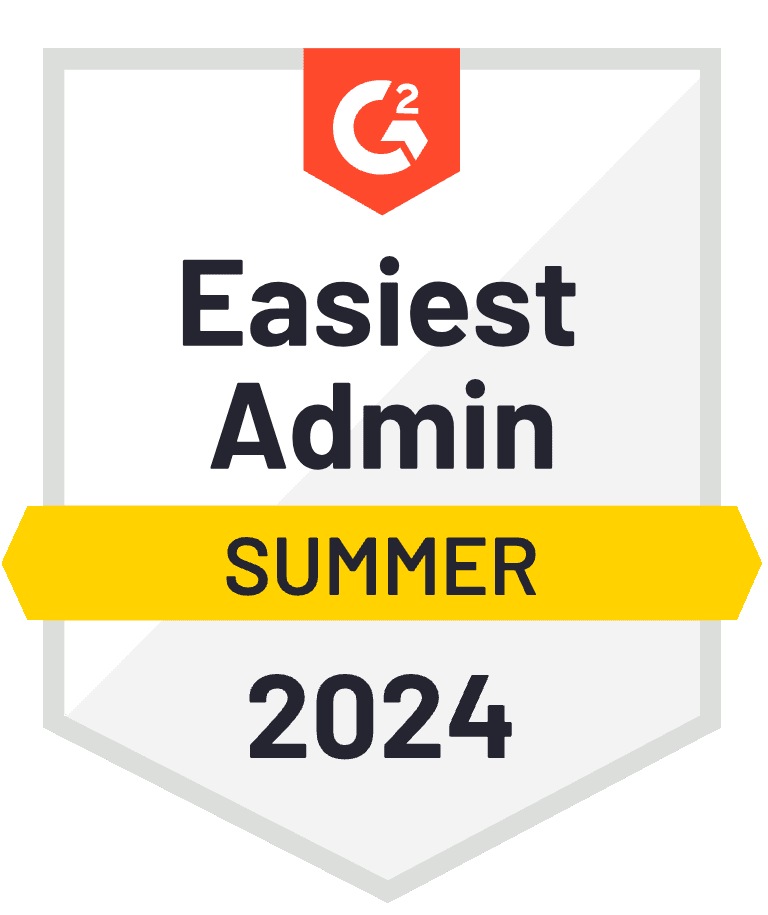 Easiest Admin Award