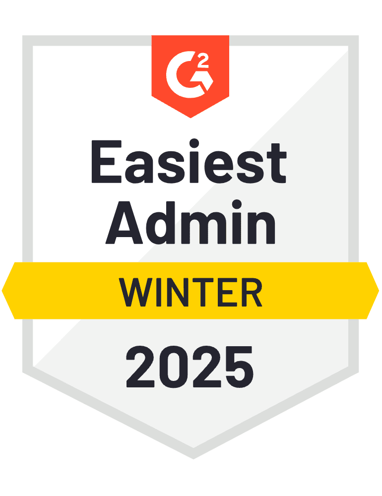 Easiest Admin Award