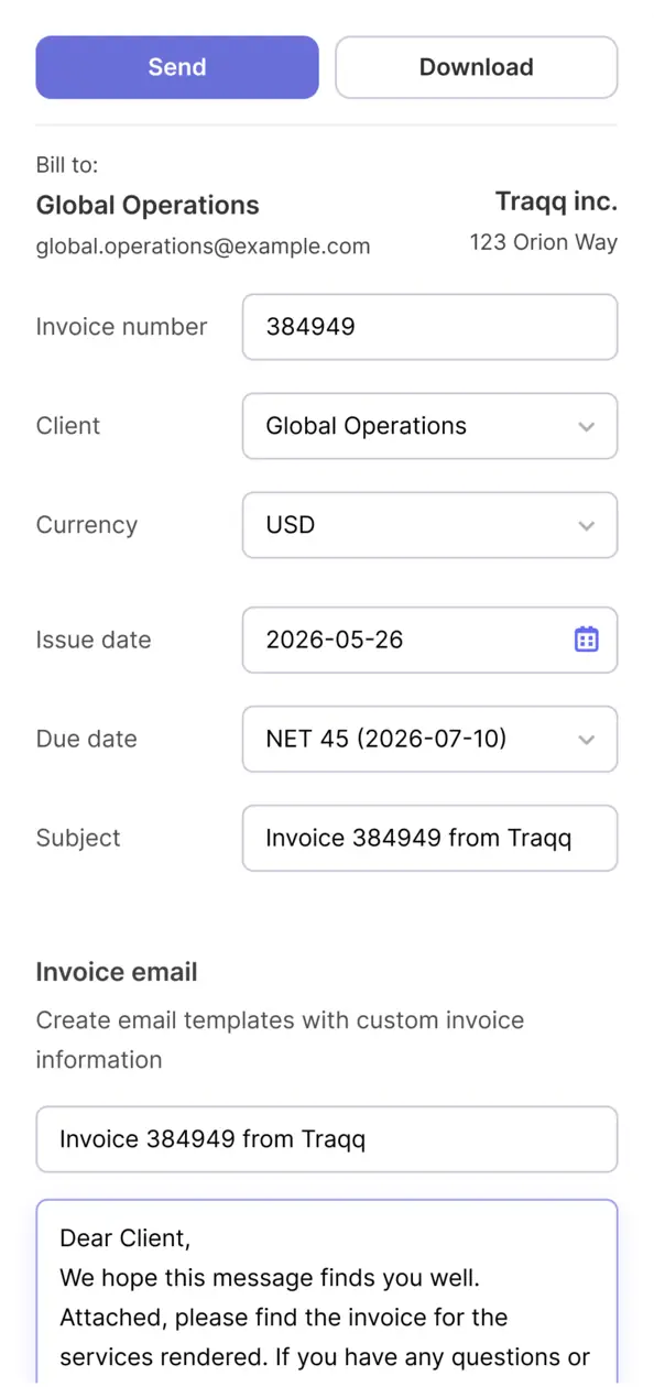 Use automated time cards and timesheet app tools to track hours worked, monitor attendance, and export time tracking data securely.