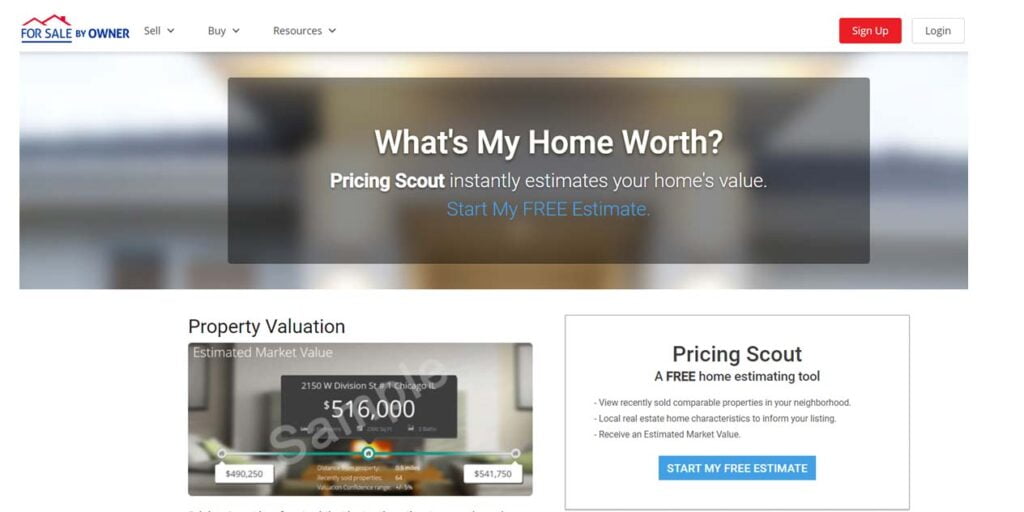 ForSalebyOwner - the Best Online Real Estate Appraisal Tool