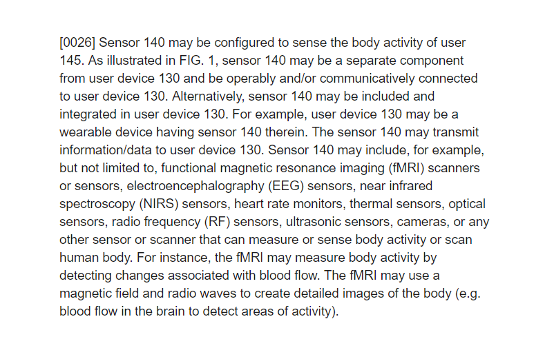 patent WO2020060606 describes two types of sensors