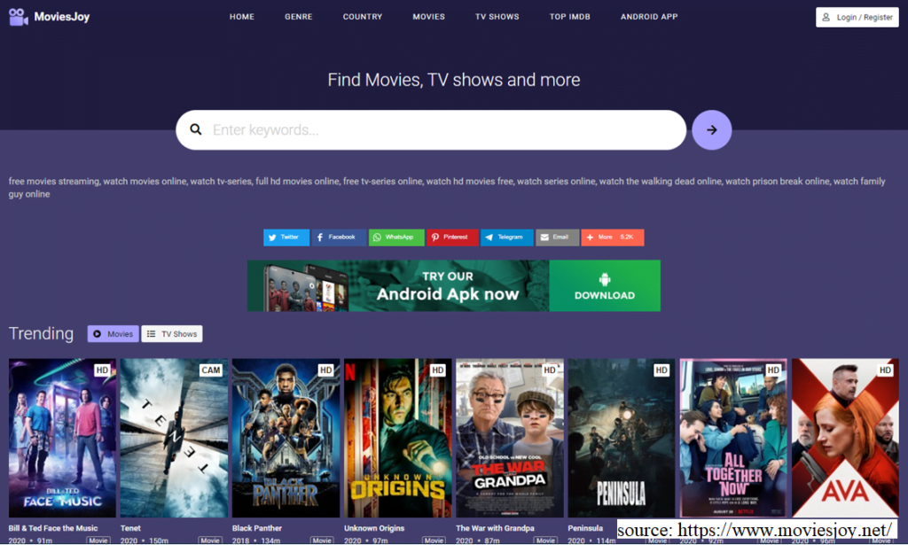 12 Sites like 123Movies - Best Alternatives | Traqq's Blog