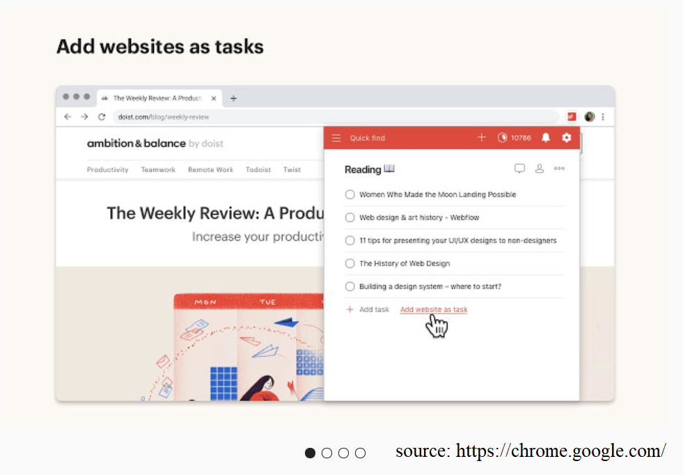 todoist chrome extension not working