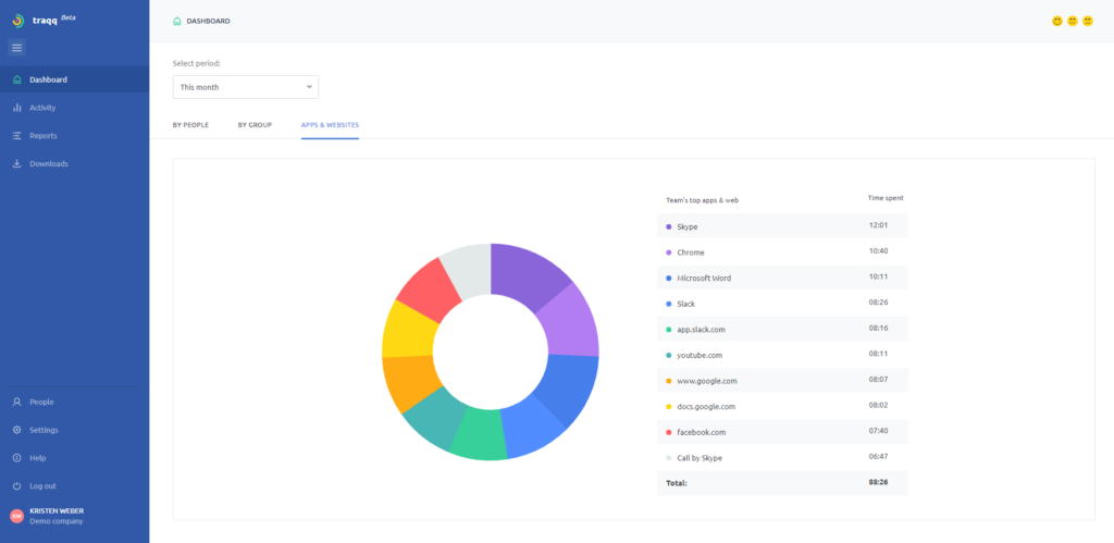 caato time tracker for windows