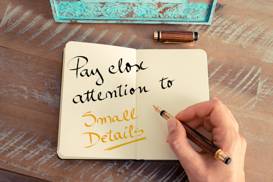 What Are Some Examples Of Attention To Detail Traqq S Blog