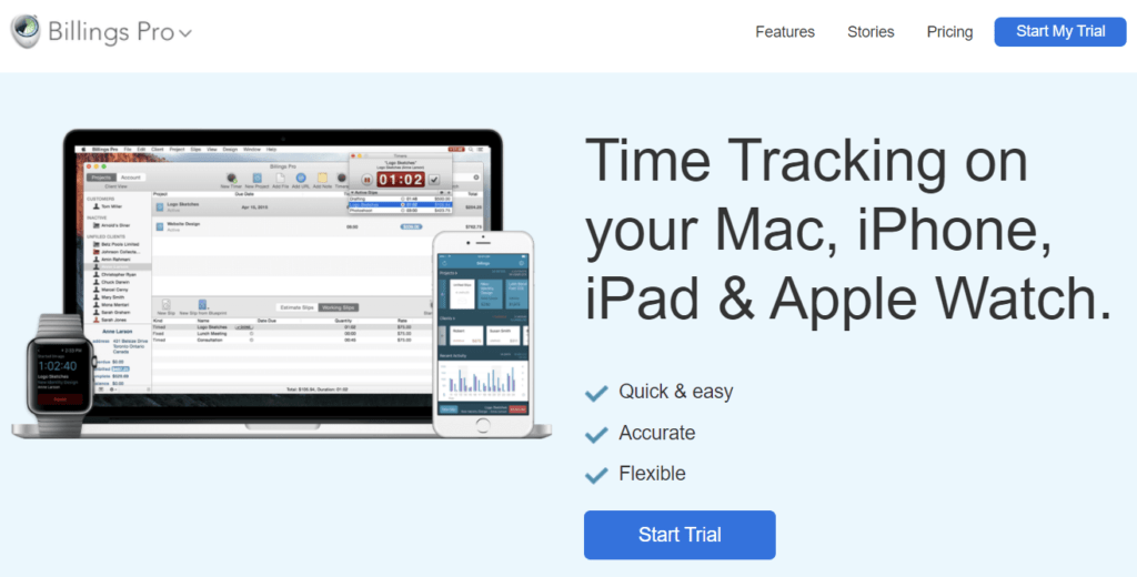 quickbooks for mac time tracking app through apple