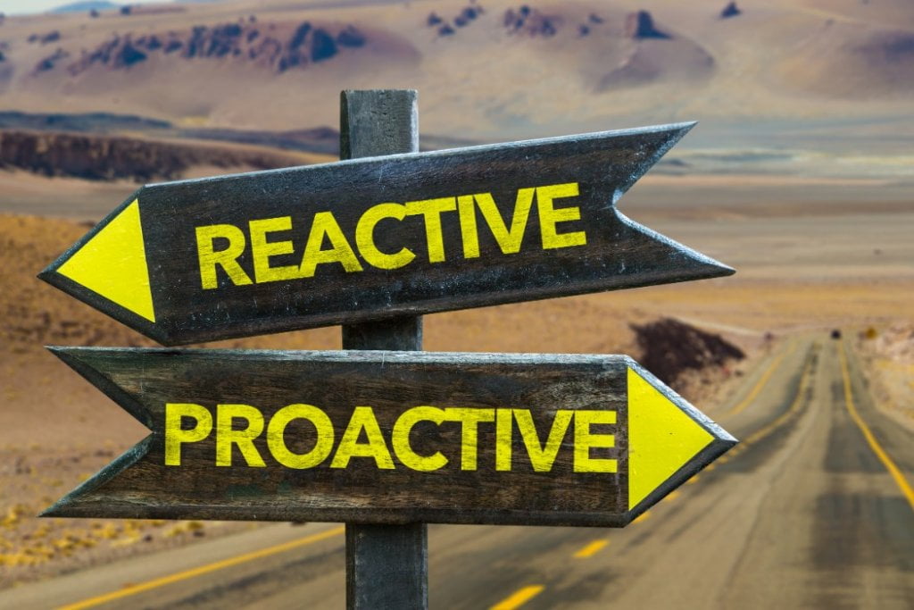 how to be proactive