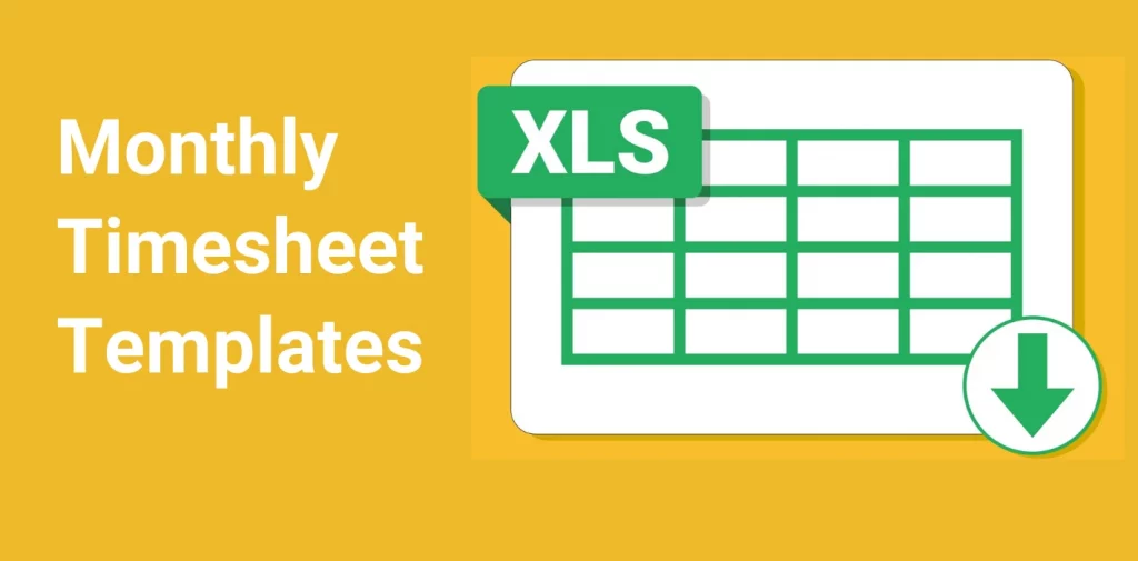 excel timesheet templates