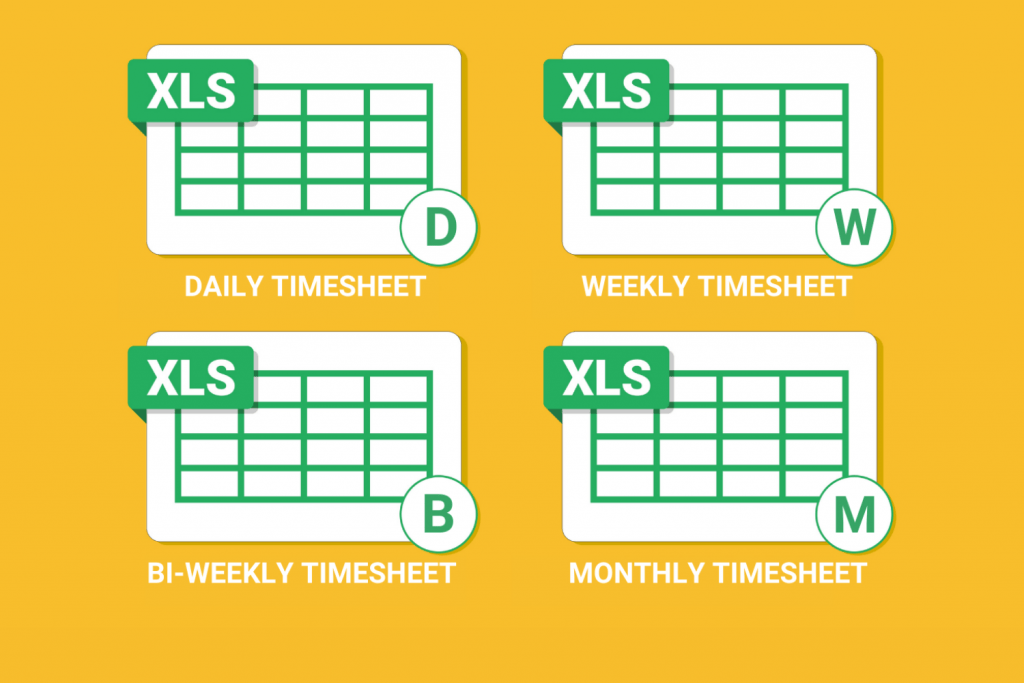 construction timesheet template excel