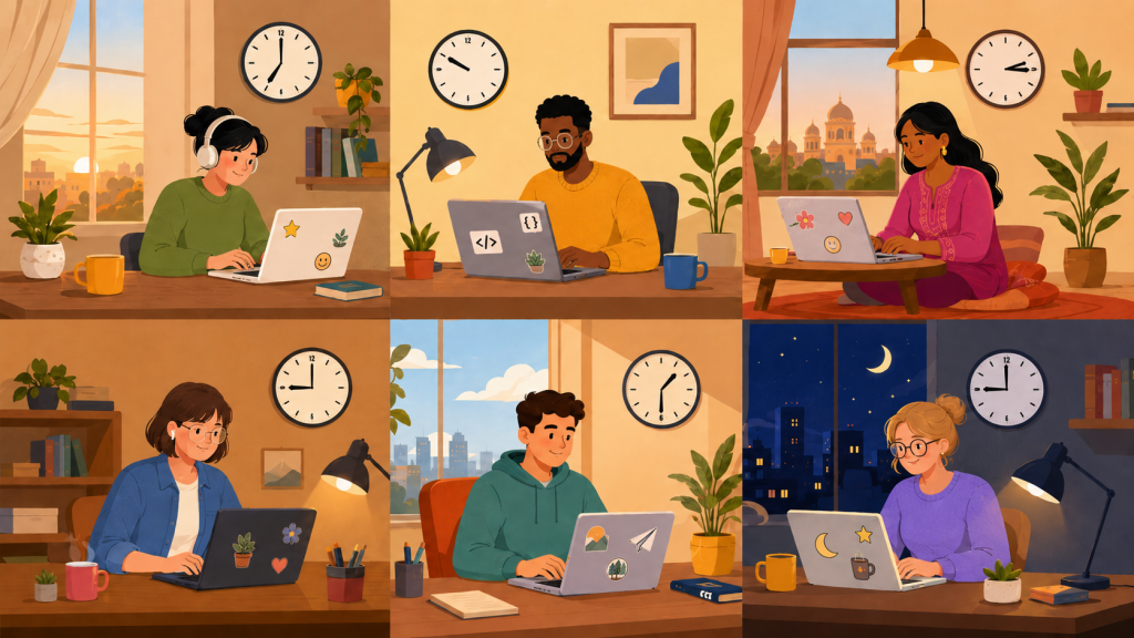 Managing Freelancers in Different Time Zones