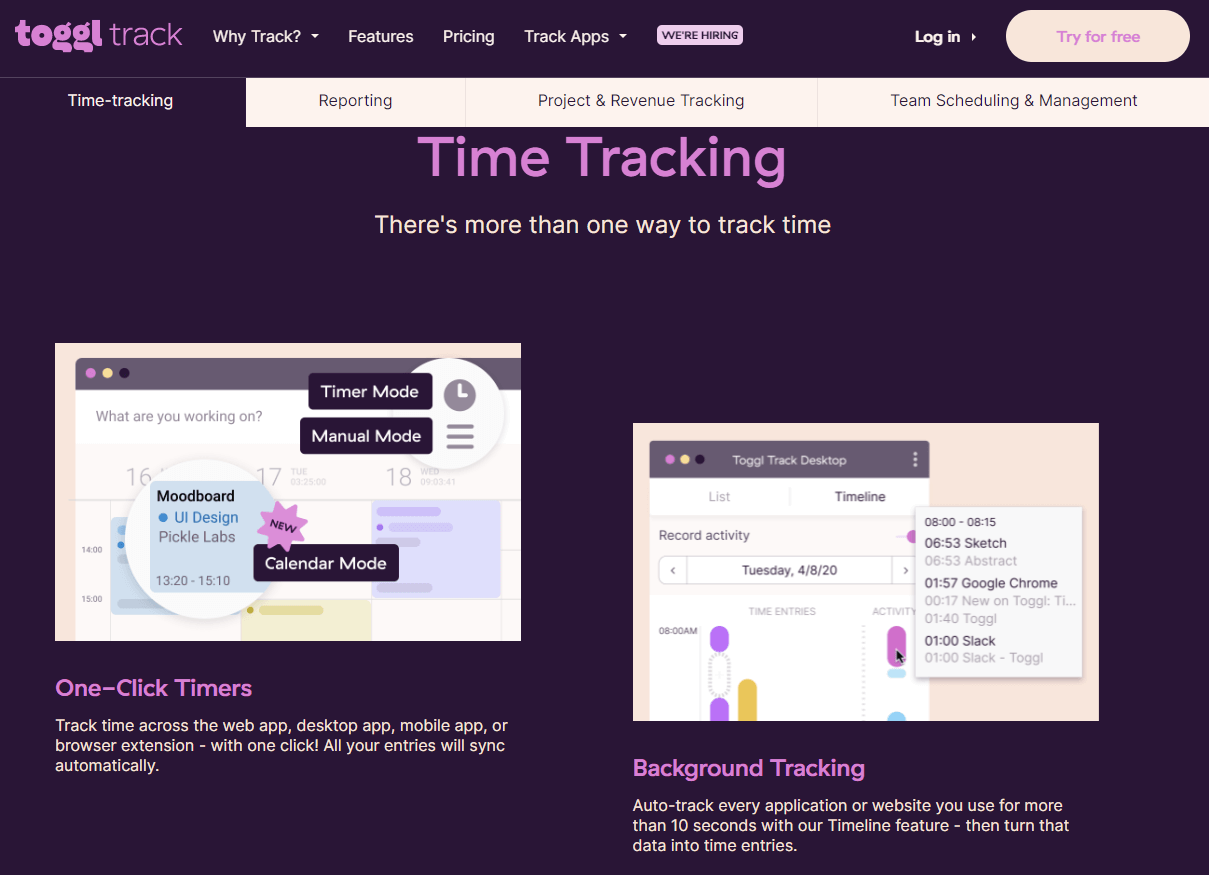 Toggl - Time tracking